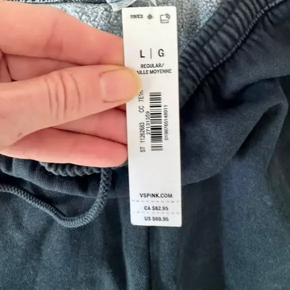 PINK Victoria’s Secret 2025 Bundle Sweatpants Hoodie Twice Tzuyu kpop Large - Picture 11 of 16